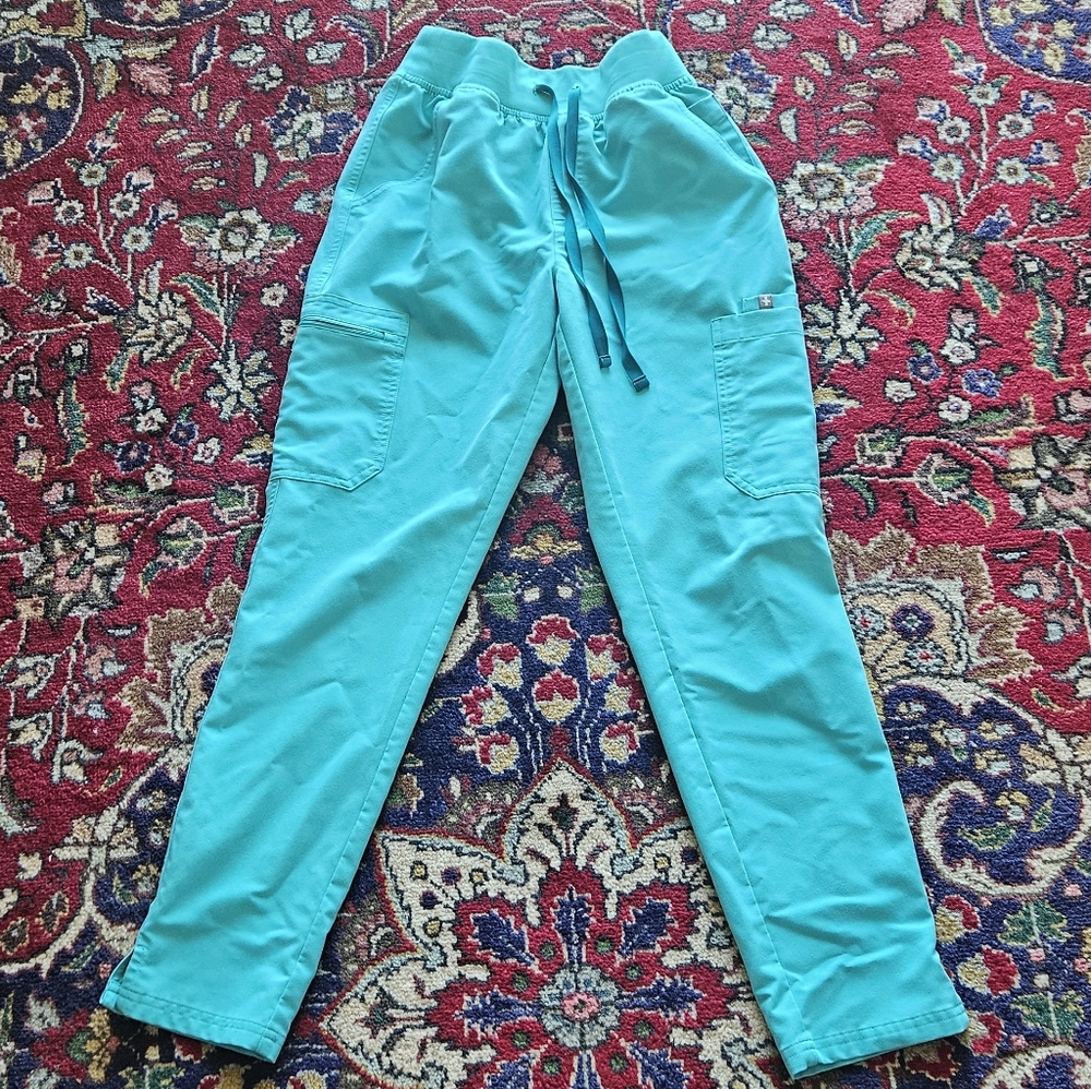 Figs Oasis Scrub Bottoms Skinny Xsmall P